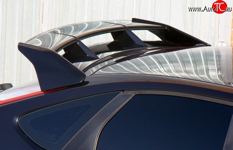 12 599 р. Спойлер RS Ford Focus 2 хэтчбэк 3 дв. дорестайлинг (2004-2007) (Неокрашенный)  с доставкой в г. Пермь