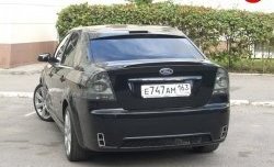 5 399 р. Козырёк на заднее стекло Concept (с вырезом) Ford Focus 2  седан дорестайлинг (2004-2008) (Неокрашенный)  с доставкой в г. Пермь. Увеличить фотографию 4