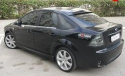 5 399 р. Козырёк на заднее стекло Concept (с вырезом) Ford Focus 2  седан дорестайлинг (2004-2008) (Неокрашенный)  с доставкой в г. Пермь. Увеличить фотографию 6