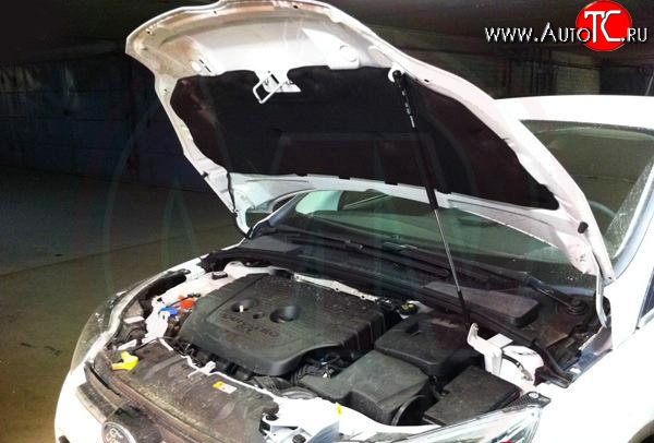 2 969 р. Упор капота Sport Ford Focus 3 универсал дорестайлинг (2010-2015)  с доставкой в г. Пермь