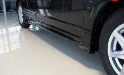 5 399 р. Пороги накладки Mugen Honda Civic FD седан дорестайлинг (2005-2008) (Неокрашенные)  с доставкой в г. Пермь. Увеличить фотографию 2