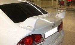 10 699 р. Антикрыло Mugen Honda Civic FD седан дорестайлинг (2005-2008) (Неокрашенный)  с доставкой в г. Пермь. Увеличить фотографию 4