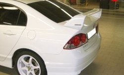 10 699 р. Антикрыло Mugen Honda Civic FD седан дорестайлинг (2005-2008) (Неокрашенный)  с доставкой в г. Пермь. Увеличить фотографию 5