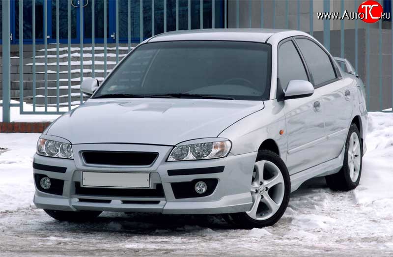 699 р. Реснички Rieger KIA Spectra (2000-2009) (Неокрашенные)  с доставкой в г. Пермь