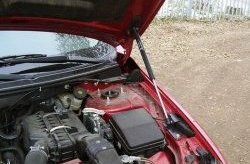 2 449 р. Упоры капота Sport Mitsubishi Lancer 10 CY седан дорестайлинг (2007-2010)  с доставкой в г. Пермь. Увеличить фотографию 2
