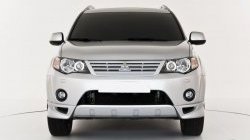 679 р. Радиаторная решётка Sport Mitsubishi Outlander XL (CW)  дорестайлинг (2005-2009) (Неокрашенная)  с доставкой в г. Пермь. Увеличить фотографию 4