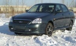 10 349 р. Передний бампер Матэ  Лада Приора ( 2170,  2171,  2172,  21728) (2007-2018) седан дорестайлинг, универсал дорестайлинг , хэтчбек дорестайлинг, купе дорестайлинг, купе рестайлинг, седан рестайлинг, универсал рестайлинг, хэтчбек рестайлин (Неокрашенный)  с доставкой в г. Пермь. Увеличить фотографию 2