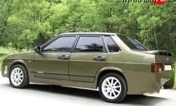 6 599 р. Задний бампер Миллер-Пилот Лада 21099 (1990-2004) (Неокрашенный)  с доставкой в г. Пермь. Увеличить фотографию 2