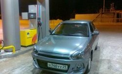 4 849 р. Передний бампер Снайпер WRC Лада Приора 2170 седан дорестайлинг (2007-2014) (Неокрашенный)  с доставкой в г. Пермь. Увеличить фотографию 6