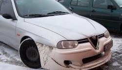 13 499 р. Передний бампер CT v2 Alfa Romeo 156 932 дорестайлинг, седан (1996-2002) (Неокрашенный)  с доставкой в г. Пермь. Увеличить фотографию 2