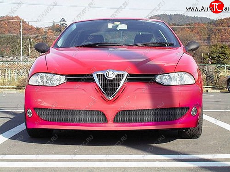 9 649 р. Передний бампер CT Alfa Romeo 156 932 дорестайлинг, седан (1996-2002) (Неокрашенный)  с доставкой в г. Пермь