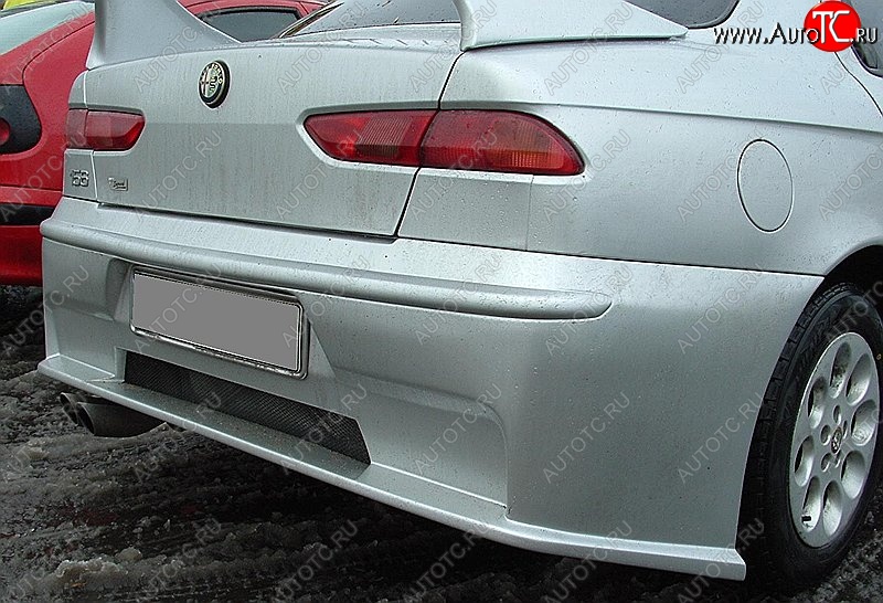 9 649 р. Задний бампер CT Alfa Romeo 156 932 дорестайлинг, седан (1996-2002) (Неокрашенный)  с доставкой в г. Пермь