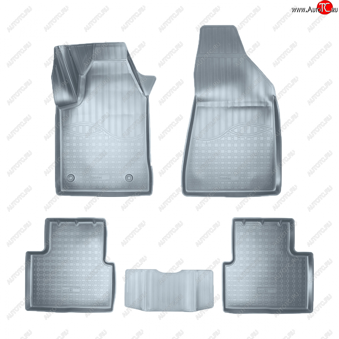 3 799 р. Коврики салона Norplast Unidec  Alfa Romeo Giulietta  940 (2010-2016) (серый)  с доставкой в г. Пермь