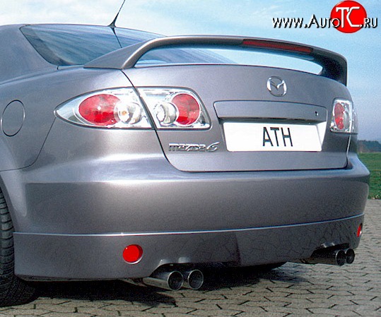 5 949 р. Спойлер ATH Mazda 6 GG седан дорестайлинг (2002-2005) (Неокрашенный)  с доставкой в г. Пермь