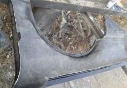 9 489 р. Переднее левое крыло Fiberplast  Audi 100  С4 (1990-1995) седан, универсал  с доставкой в г. Пермь. Увеличить фотографию 8