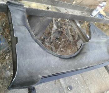 9 489 р. Переднее правое крыло Fiberplast Audi A6 С4 седан (1994-1997)  с доставкой в г. Пермь. Увеличить фотографию 2