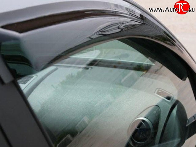 1 079 р. Комплект дефлекторов окон (ветровиков) 4 шт. Russtal Audi A4 B5 8D5 универсал 2-ой рестайлинг (1999-2001)  с доставкой в г. Пермь