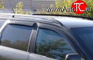999 р. Комплект дефлекторов окон (ветровиков) 4 шт. (седан) Russtal Audi A4 B5 8D2 седан 2-ой рестайлинг (1999-2001)  с доставкой в г. Пермь
