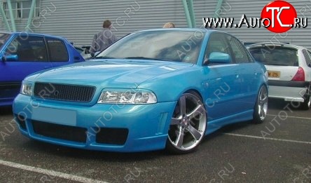 999 р. Реснички на фары CT Audi A4 B5 8D2 седан 2-ой рестайлинг (1999-2001) (Неокрашенные)  с доставкой в г. Пермь
