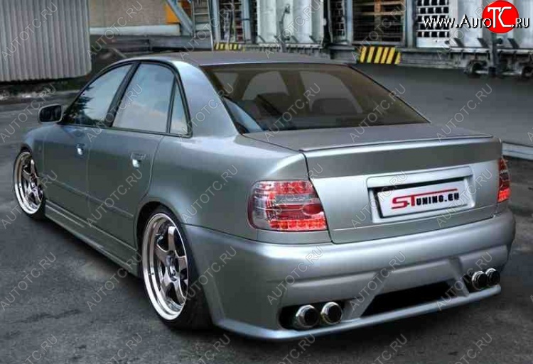 25 899 р. Задний бампер ST Audi A4 B5 8D2 седан 2-ой рестайлинг (1999-2001)  с доставкой в г. Пермь