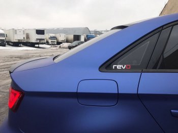 3 399 р. Лип спойлер АВТОКРАТ  Audi A3  8VS седан (2012-2016) дорестайлинг (Неокрашенный)  с доставкой в г. Пермь. Увеличить фотографию 4