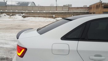 3 399 р. Лип спойлер АВТОКРАТ  Audi A3  8VS седан (2012-2016) дорестайлинг (Неокрашенный)  с доставкой в г. Пермь. Увеличить фотографию 6