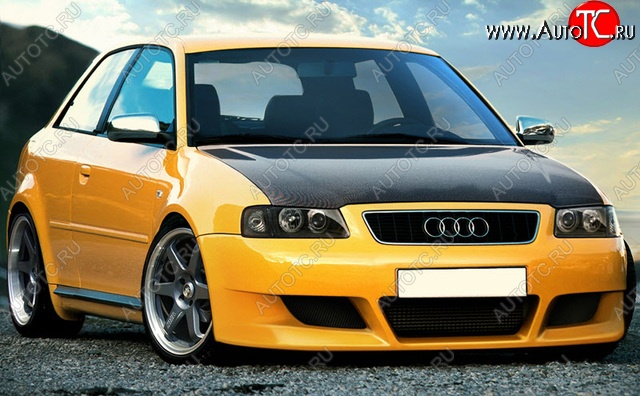 25 899 р. Передний бампер Rieger Audi A3 8LA хэтчбэк 5 дв. дорестайлинг (1996-2000)  с доставкой в г. Пермь