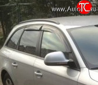 999 р. Комплект дефлекторов окон (ветровиков) 4 шт. Avant Russtal Audi A4 B8 дорестайлинг, универсал (2007-2011)  с доставкой в г. Пермь