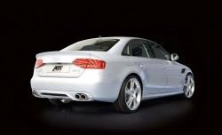 19 899 р. Накладка на задний бампер ABT Audi A4 B8 дорестайлинг, седан (2007-2011)  с доставкой в г. Пермь. Увеличить фотографию 2