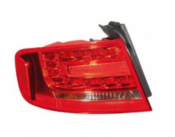 1 999 р. Левый задний фонарь SAT (диодный) Audi A4 B8 дорестайлинг, седан (2007-2011)  с доставкой в г. Пермь. Увеличить фотографию 2