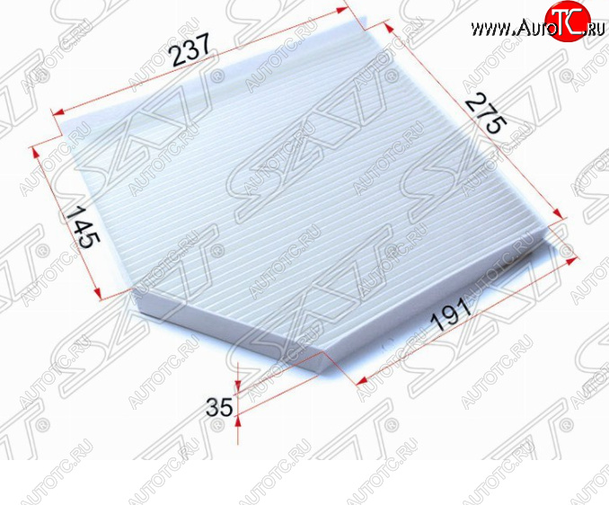 245 р. Фильтр салона SAT  Audi A4 ( B7,  B8) - Q5  8R  с доставкой в г. Пермь