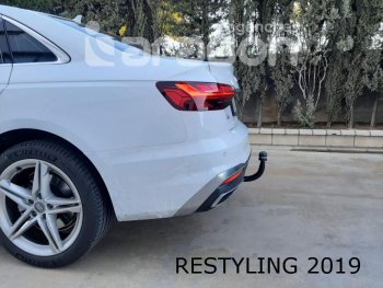 22 699 р. Фаркоп Aragon.(шар V) Audi A4 B9 дорестайлинг,седан (2016-2020)  с доставкой в г. Пермь. Увеличить фотографию 6