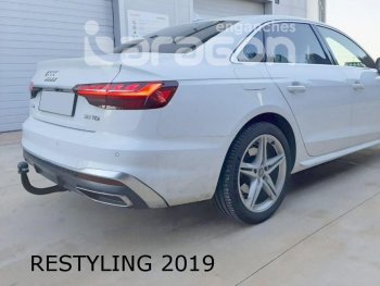 22 699 р. Фаркоп Aragon.(шар V) Audi A4 B9 дорестайлинг,седан (2016-2020)  с доставкой в г. Пермь. Увеличить фотографию 8