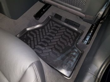 3 069 р. Комплект ковриков в салон Aileron 3D (с подпятником) Audi A5 F5 дорестайлинг, лифтбэк (2016-2020)  с доставкой в г. Пермь. Увеличить фотографию 3