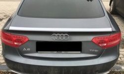 3 999 р. Лип спойлер CT Audi A5 8T дорестайлинг, лифтбэк (2007-2011) (Неокрашенный)  с доставкой в г. Пермь. Увеличить фотографию 4
