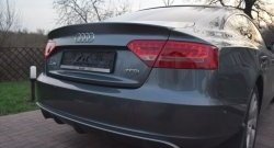 3 999 р. Лип спойлер CT Audi A5 8T дорестайлинг, лифтбэк (2007-2011) (Неокрашенный)  с доставкой в г. Пермь. Увеличить фотографию 7