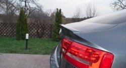 3 999 р. Лип спойлер CT Audi A5 8T дорестайлинг, лифтбэк (2007-2011) (Неокрашенный)  с доставкой в г. Пермь. Увеличить фотографию 8