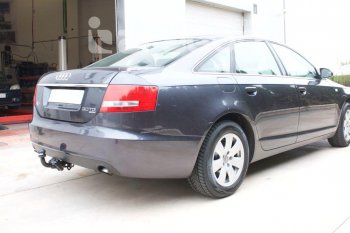22 699 р. Фаркоп Aragon Audi A6 C6 дорестайлинг, седан (2004-2008) (шар S)  с доставкой в г. Пермь. Увеличить фотографию 3