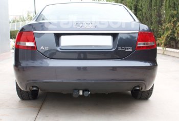 22 699 р. Фаркоп Aragon Audi A6 C6 дорестайлинг, седан (2004-2008) (шар S)  с доставкой в г. Пермь. Увеличить фотографию 2