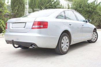 42 749 р. Фаркоп Aragon. (шар V) Audi A6 C6 дорестайлинг, седан (2004-2008)  с доставкой в г. Пермь. Увеличить фотографию 2