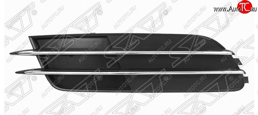 959 р. Левая заглушка бокового воздухозаборника SAT Audi A6 C7 дорестайлинг, седан (2010-2014)  с доставкой в г. Пермь