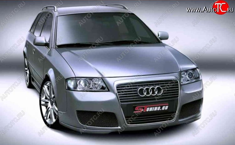 25 899 р. Передний бампер Rieger Audi A6 C5 дорестайлинг, седан (1997-2001)  с доставкой в г. Пермь