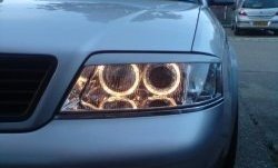 Комплект ресничек на фары Sport (дорестайлинг, до 2001 г.) Audi A6  C5 (1997-2001) дорестайлинг, седан
