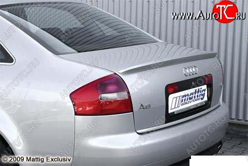 2 399 р. Лип-спойлер Matig Audi A6 C5 дорестайлинг, седан (1997-2001)  с доставкой в г. Пермь