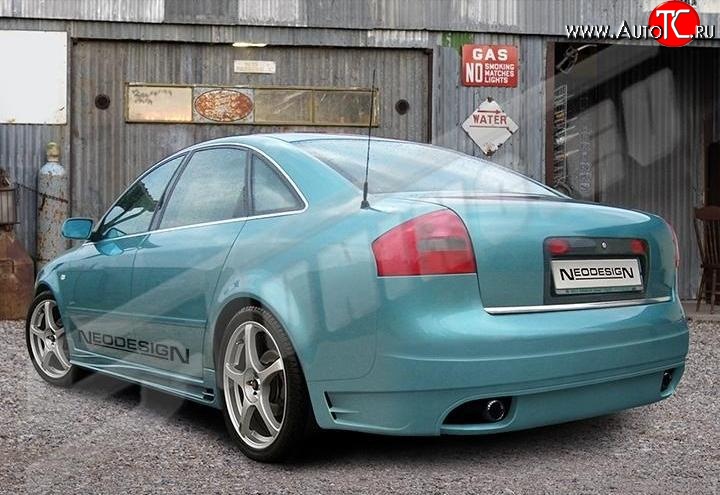 7 299 р. Задний бампер Neodesign Audi A6 C5 дорестайлинг, седан (1997-2001)  с доставкой в г. Пермь