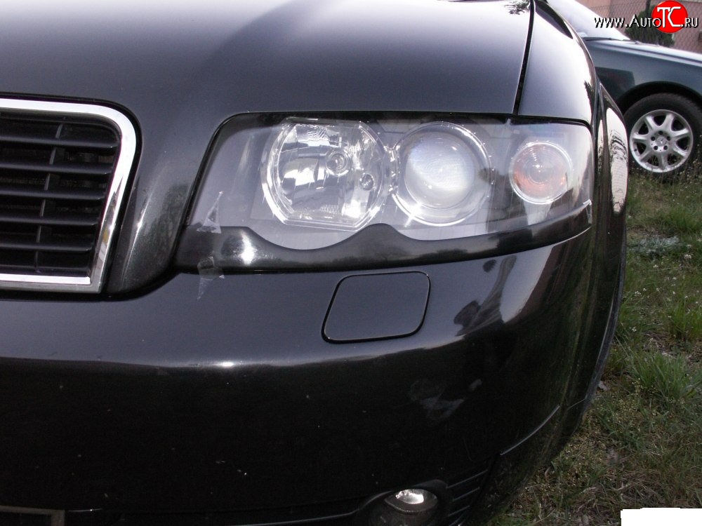 1 949 р. Реснички Sport на фары Audi A6 C6 дорестайлинг, седан (2004-2008)  с доставкой в г. Пермь