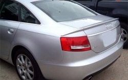 7 049 р. Лип спойлер Racing Audi A6 C6 дорестайлинг, седан (2004-2008)  с доставкой в г. Пермь. Увеличить фотографию 3