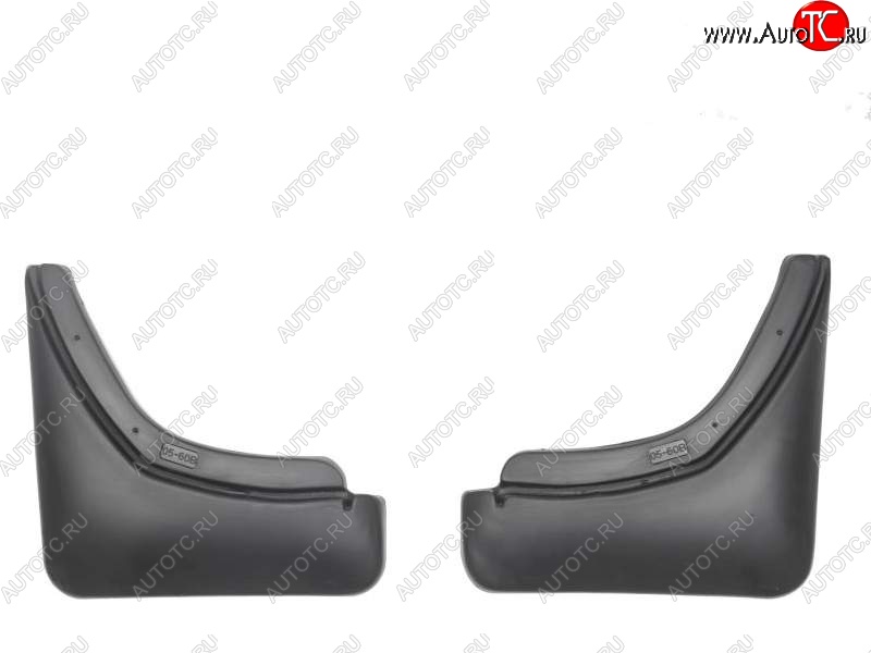 1 549 р. Брызговики задние Norplast Audi Q3 8U рестайлинг (2014-2018)  с доставкой в г. Пермь