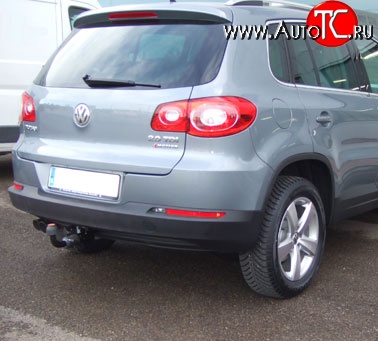6 974 р. Фаркоп NovLine  Audi Q3  8U (2011-2015), Volkswagen Tiguan  NF (2011-2017)  с доставкой в г. Пермь