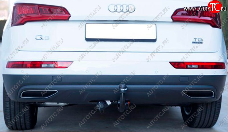 22 699 р. Фаркоп (тягово-сцепное устройство) Aragon Audi Q5 FY дорестайлинг (2017-2020) (Тип шара A)  с доставкой в г. Пермь